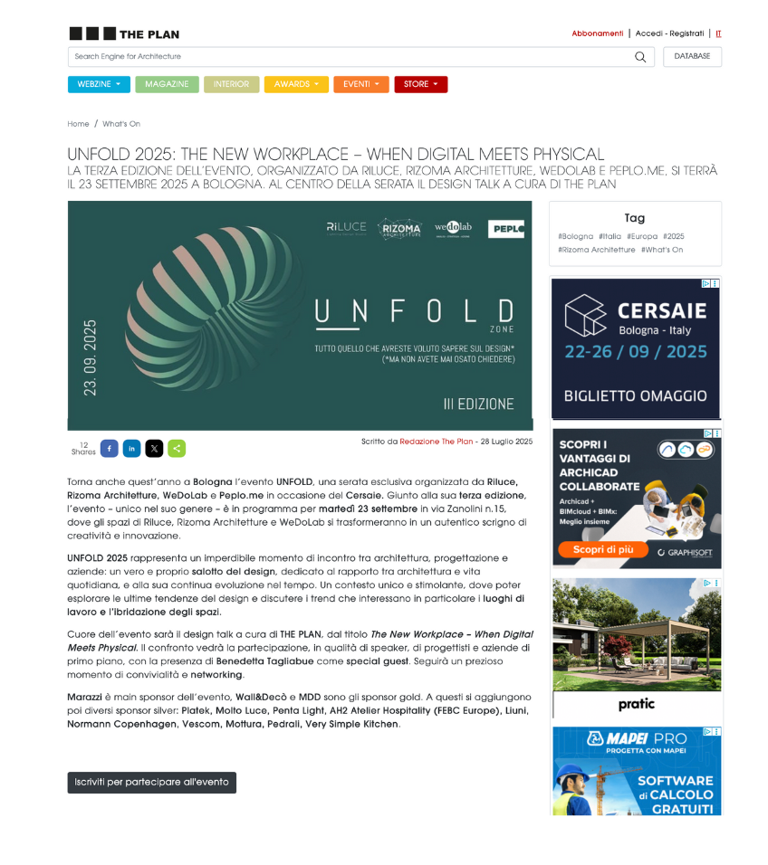 UNFOLD 2025: THE NEW WORKPLACE – WHEN DIGITAL MEETS PHYSICAL