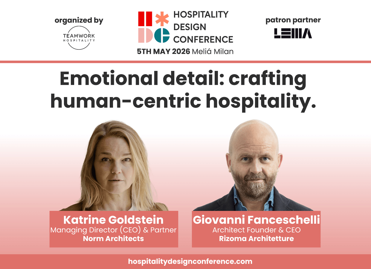 Hospitality Design Conference 2026_Rizoma Architetture interviews Norm Architects